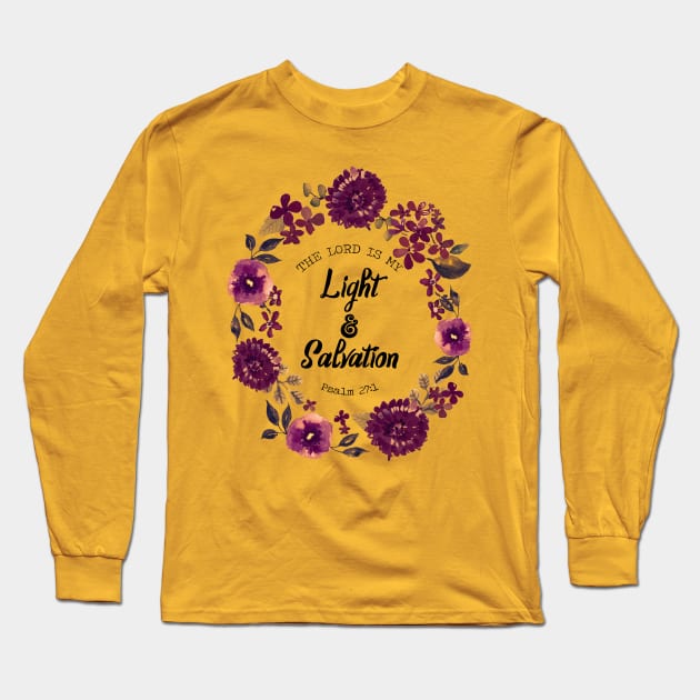 Light and Salvation Long Sleeve T-Shirt by ReVivingHoPe